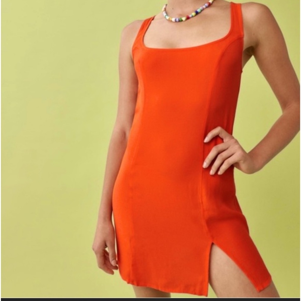 Reformation Noha dress orange size 2 NWOT